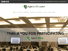 Tablet Screenshot of agileinafrica.com